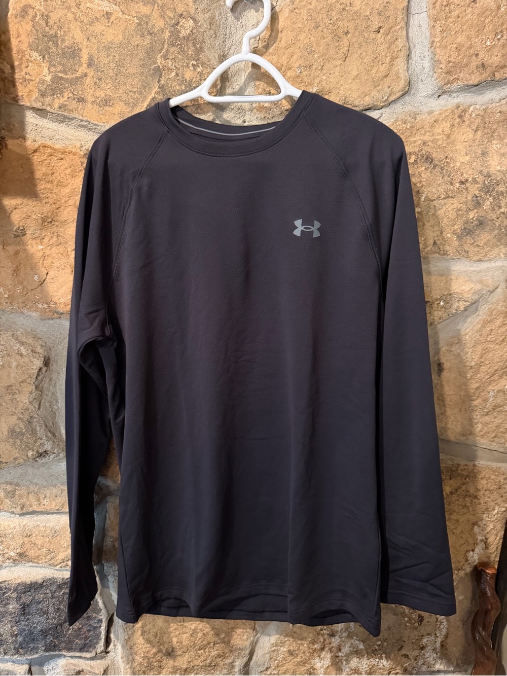 Under Armour Men’s Long Sleeve Crew - Black